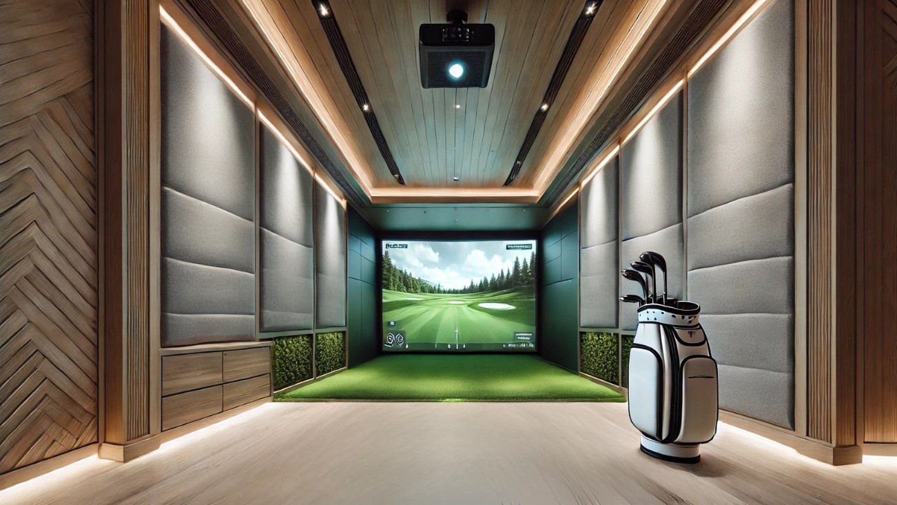 Custom simulator rooms